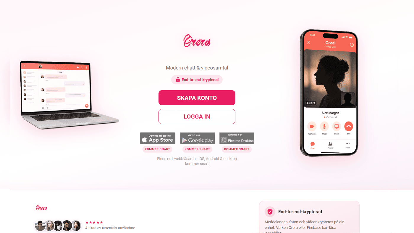 Orera Chat - VueJs | Quasar